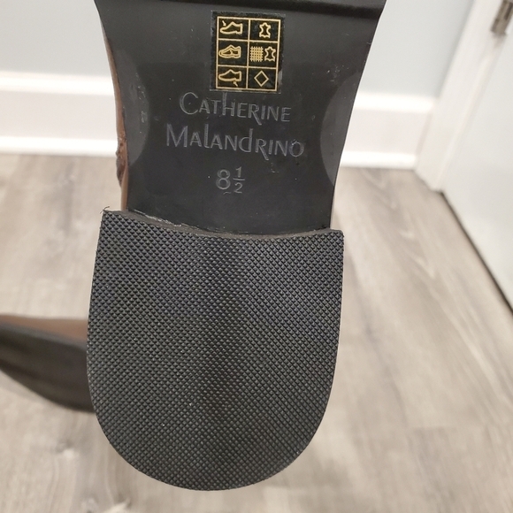 NEW Catherine Malandrino Brown Knee High Boots - Picture 5 of 6